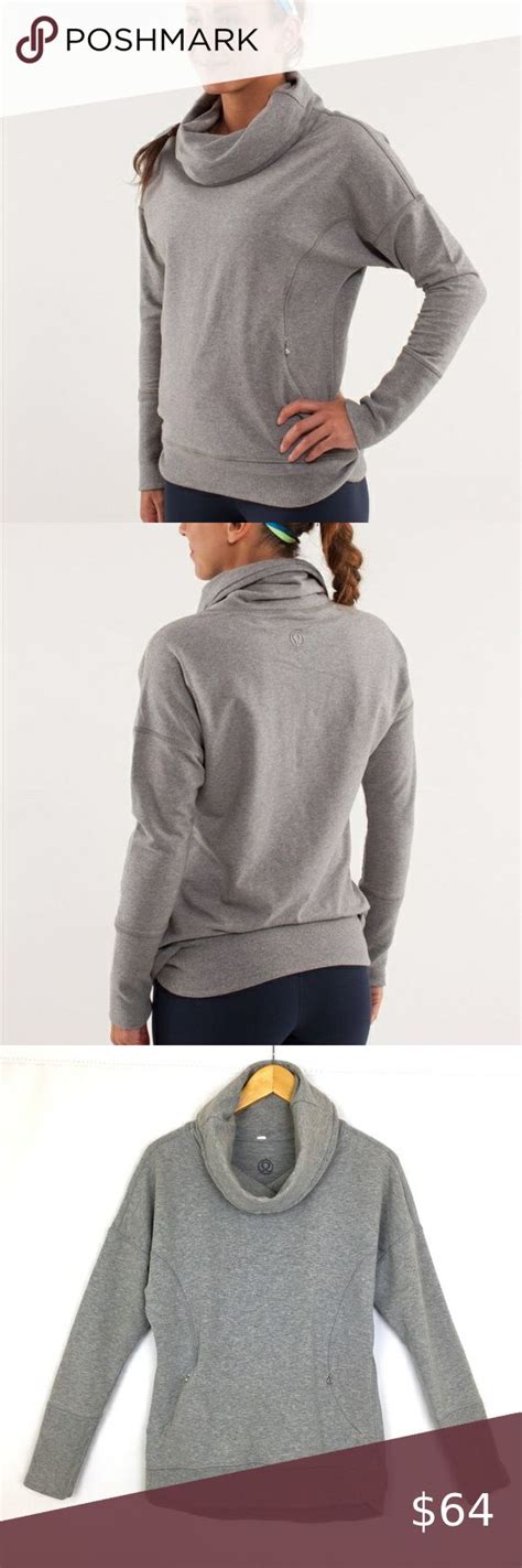 lululemon cowl neck pullover.